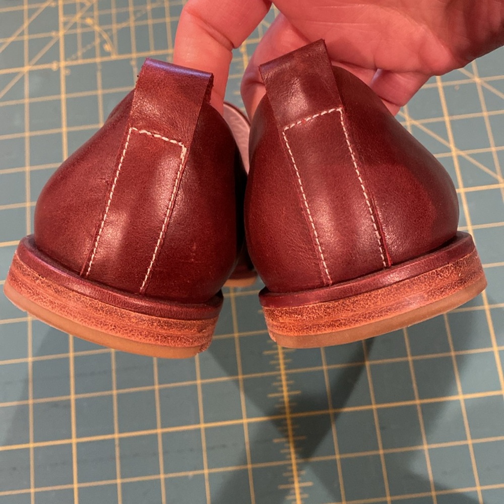 Either/Or Marron Loafer, sz 6 - Picture 5 of 5